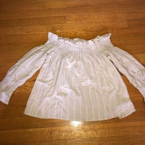 Off the shoulder top